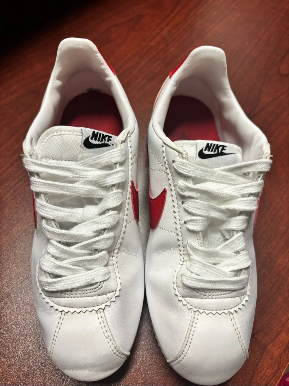 Nike Classic Cortez Leather “Forrest Gump” varsity retro low-top sneaker - 2018